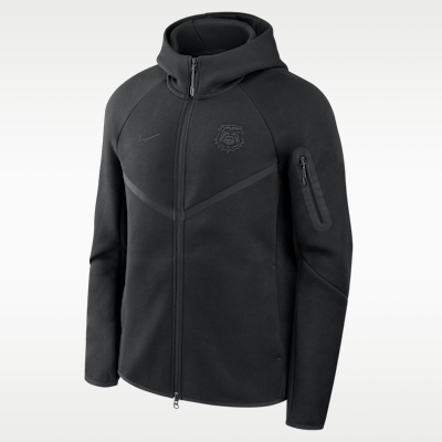 Georgia Tech Fleece Men's Nike College Full-Zip Hooded Jacket